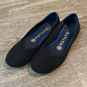 Rothy’s Black Honeycomb Shoes - Size 6